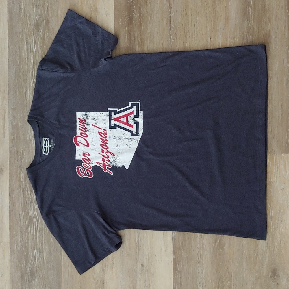 E5 Arizona Wildcats Bear Down Graphic T-Shirt Size XL